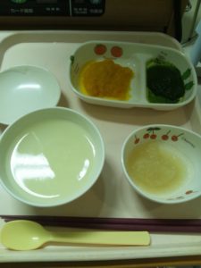 離乳食の病院食