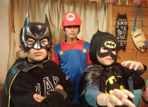 ハロウィンのコスプレ