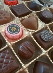バレンタインのチョコ