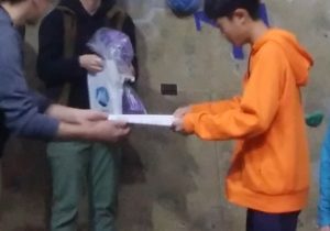 次男トップロープ優勝