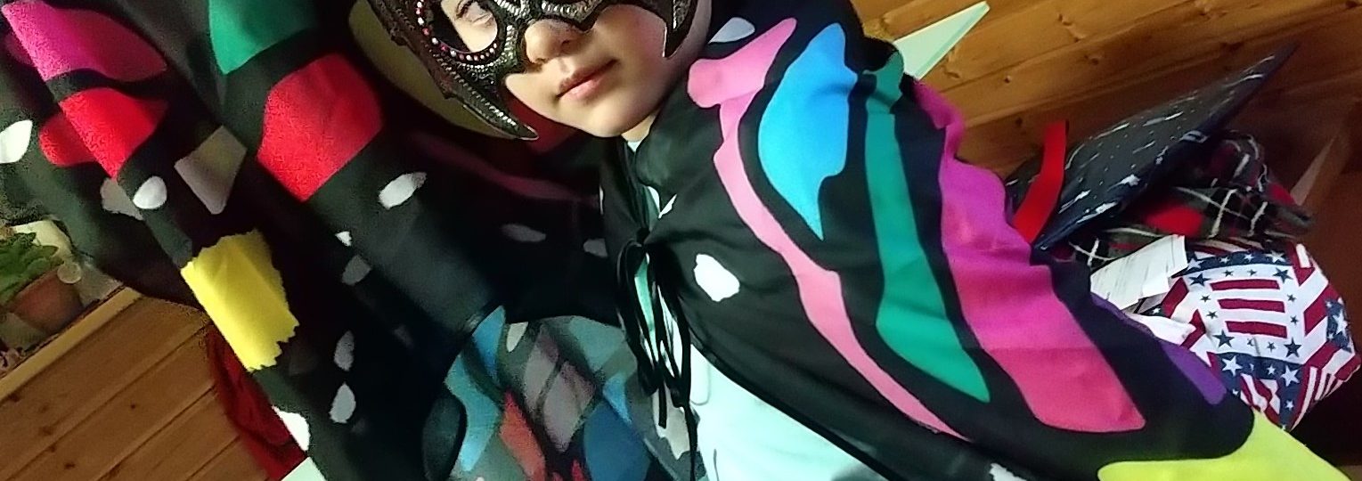 三男チョウのコスプレ